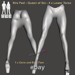 Mrs Peel Queen of Sin 3D Printing GK Figure Model Kits Unpainted Unassembled GK