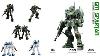 Multi Joint Action Figure Dummy Lucky 13 Bandai Hguc 1 144 Rgm 79s Gm Spartan Action Figure Set 3d
