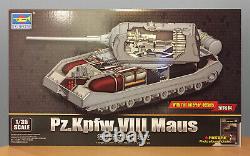 NEW Trumpeter Models 1/35 Pz. Kpfw. VIII Maus with Interior Kit 09541 FREE SHIPPING