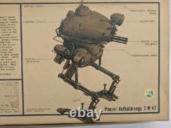 NITTO 1/20 Kit SF3D Krote Maschinen Krieger Unassembled S. F. 3. D Model kit