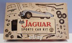 NOS DOEPKE 1950s JAGUAR SPORTS CAR KIT UNASSEMBLED MINT with ORIGINAL BOX