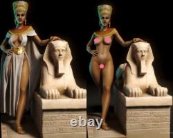 Nefertiti 2 Versions 3D Printed Resin Model Kit Sexy Unpainted Unassembled