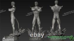 Nightcrawler Unassembled Unpainted 3D Printing Resin Model Kits Garage Kits