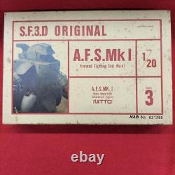 Nitto 1/20 A. F. S. Mki Plastic Model Kit Unassembled, Box Damage