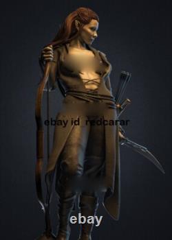 Nude 1/6 35cm Tauriel 3D Print Figure Model Kit Unpained Unassembled Garage Kits