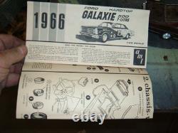 ORIGINAL BUILT AMT 1967 FORD XL with BOX & INSTRUCTIONS FOR 1966 GALAXIE