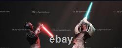 Obi-Wan vs Darth Maul Resin Sculpture Statue Model Kit Unpainted/Unassembled