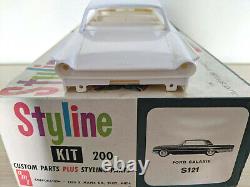 Original Issue Amt Styline Kit 1961 Ford Galaxie Ht Complete & Gorgeous