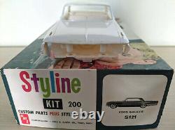 Original Issue Amt Styline Kit 1961 Ford Galaxie Ht Complete & Gorgeous