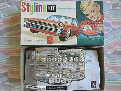 Original Issue Amt Styline Kit 1961 Ford Galaxie Ht Complete & Gorgeous