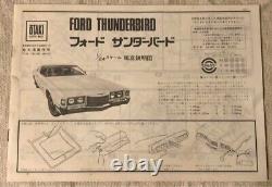 Otaki Model Ford Thunderbird 1/24 Scale Plastic Model Rare Item