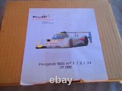 PROFIL 24 PEUGEOT 905 1992 Le MANS #1 / 2 /31 PHOTO ETCH RESIN 124 KIT