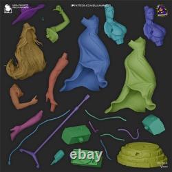 Pauline 3D Printing Unassembled Unpainted Resin Garage Kits Model Kits