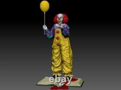 Pennywise Unassembled Unpainted 3D Printing Resin Model Kits Garage Kits