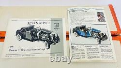 Pocher 1932 Rolls Royce Phantom II Drop Head Sedanca Coupe 18 Model Kit K72 New