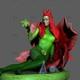 Poison Ivy Unassembled Unpainted 3D Printing Resin Model Kits Garage Kits