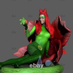 Poison Ivy Unassembled Unpainted 3D Printing Resin Model Kits Garage Kits