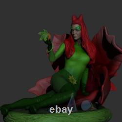 Poison Ivy Unassembled Unpainted 3D Printing Resin Model Kits Garage Kits