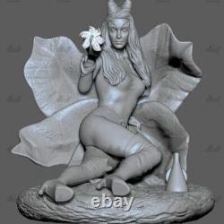 Poison Ivy Unassembled Unpainted 3D Printing Resin Model Kits Garage Kits
