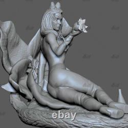 Poison Ivy Unassembled Unpainted 3D Printing Resin Model Kits Garage Kits