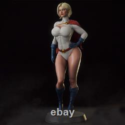 Power Girl 3D Printing Unassembled Unpainted Resin Model Kits Garage Kits