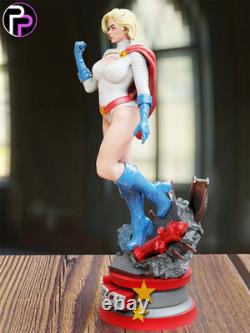 Power Girl DC 3D Print Figure Model Kit Unpainted Unassembled GK Statue