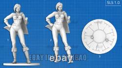 Power Girl Unpainted 1/6 Resin Figure 3D Print Model Kit Unassembled GK H29cm