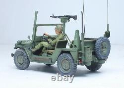 (Pre-Order) US Army M151A2 Jeep /w crew Vietnam war 135 Pro Built Model