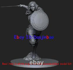 Princess Warrior Attack 1/6 Figure 3D Print Model Kit Unpainted Unassembled 30cm