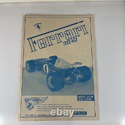 Protar Ferrari 312 B2 1971/72 1/12 Scale Plastic Model Car Kit Sport Rare AS IS