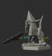 Pyramid Head 3D Print Figure GK Model Kits Unpainted Unassembled Man Garage Kits