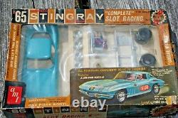 RARE AMT 1965 Corvette Stingray Fastback Slot Racking Kit Complete withEngine NIB