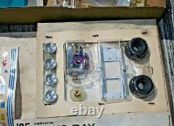 RARE AMT 1965 Corvette Stingray Fastback Slot Racking Kit Complete withEngine NIB