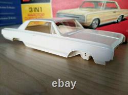 RARE! ORIGINAL AMT 1964 OLDSMOBILE F-85 CUTLASS Model Kit COMPLETE GORGEOUS