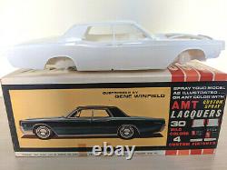 RARE! ORIGINAL AMT 1966 LINCOLN CONTINENTAL Model Kit COMPLETE GORGEOUS