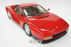 RARE Pocher Testor Ferrari Testarossa 1/8 Scale Unassembled Metal Model Kit