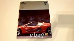 RARE Pocher Testor Ferrari Testarossa 1/8 Scale Unassembled Metal Model Kit