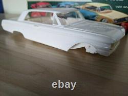 RARE! VINTAGE ORIGINAL AMT 1962 FORD GALAXIE Model Kit COMPLETE GORGEOUS