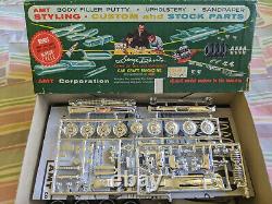 RARE! VINTAGE ORIGINAL AMT 1962 FORD GALAXIE Model Kit COMPLETE GORGEOUS