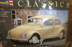 REVELL 7488 1951/52 VW VOLKSWAGEN BEETLE KAFER BUG KIT 1/16 McM nib SI