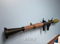 RPG7 Bulgarian Rocket Propelled Grenade Launcher Replica USA V3 Real Woodgrain