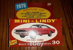 Rare 1970 CHRYSLER DODGE CHARGER MINI-LINDY # 30 Unassembled NOS