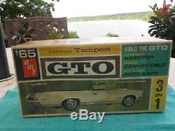 Rare Amt Original Issue 1965 Pontiac Gto Hardtop/convertible Unassembled