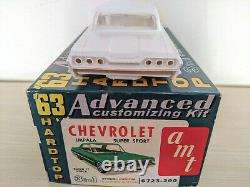 Rare! Original Issue Amt 1963 Chevy Impala Hardtop Model Kit Gorgeous L@@k