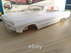 Rare! Original Issue Amt 1963 Chevy Impala Hardtop Model Kit Gorgeous L@@k