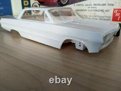 Rare! Original Issue Amt 1963 Chevy Impala Hardtop Model Kit Gorgeous L@@k