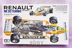 Rare TAMIYA 1/12 RENAULT RE-20 TURBO Model Kit Prost Arnou withPHOTO-ETCHED PARTS