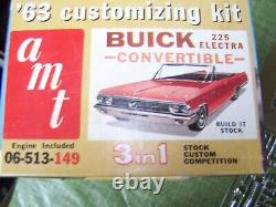 Rare! Vintage Original Amt 1963 Buick 225 Electra Convertible Gorgeous