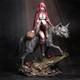 Red Riding Hood Unassembled Unpainted 3D Printing Resin Model Kits Garage Kits