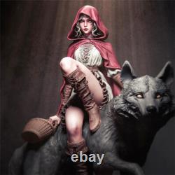 Red Riding Hood Unassembled Unpainted 3D Printing Resin Model Kits Garage Kits